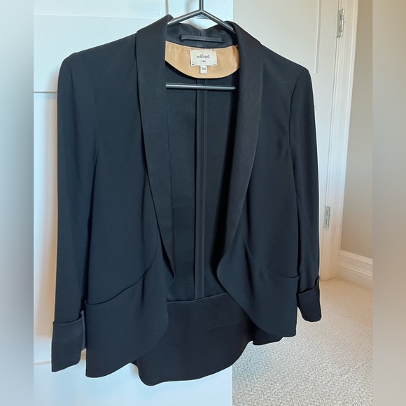 In great condition Wilfred blazer in black, dress it up or down. - Picture 1 of 5